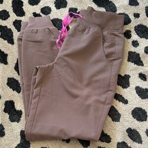 Figs Joggers with Pink Accents